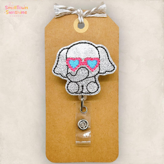 Summer Elephant Badge Topper