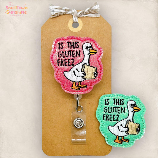 Is This Gluten Free Badge Topper