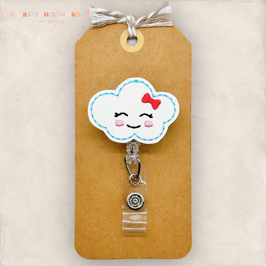 Color Changing Cloud Badge Topper