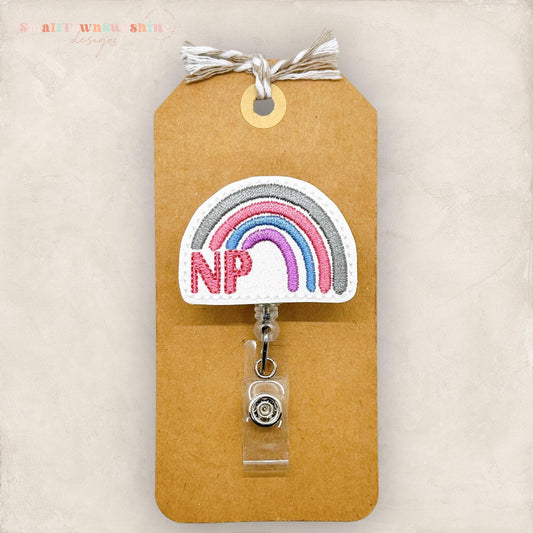 NP Rainbow Badge Topper