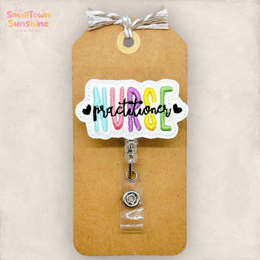 Nurse Practitioner Badge Topper