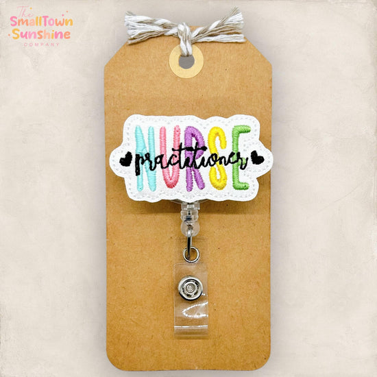 Nurse Practitioner Badge Topper