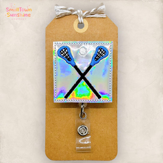 Lacrosse Sticks Badge Topper