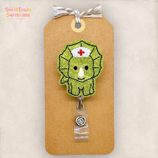 Nurse Dino Badge Topper