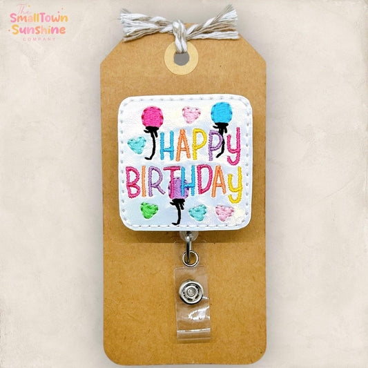 Happy Birthday Badge Topper