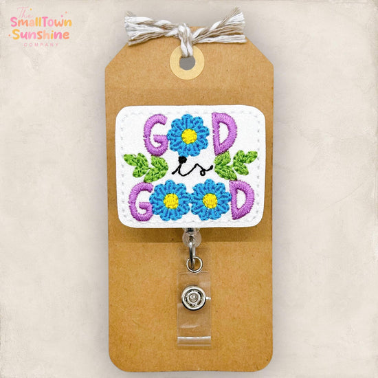 God is Good Badge Topper