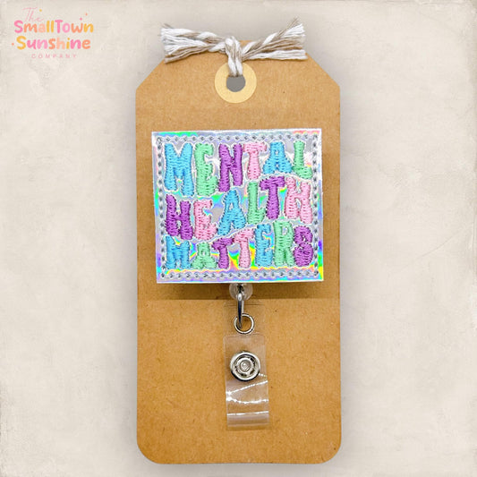 Mental Health Matters Badge Topper