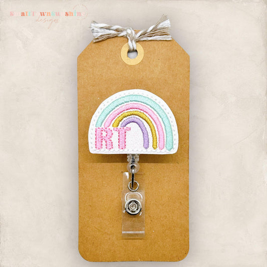 RT Rainbow Badge Topper