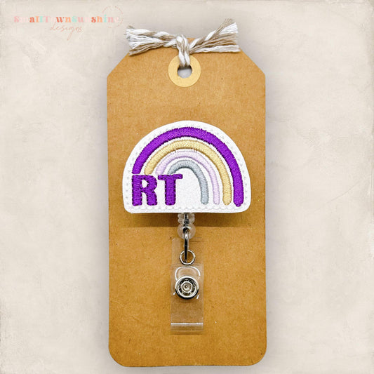 RT Rainbow Badge Topper