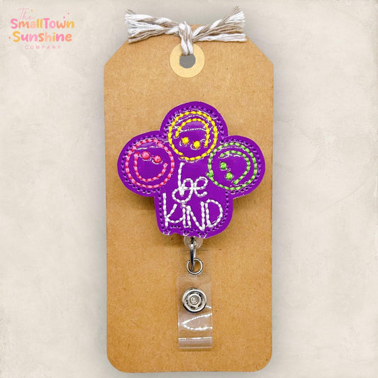 Be Kind Smiles Badge Topper
