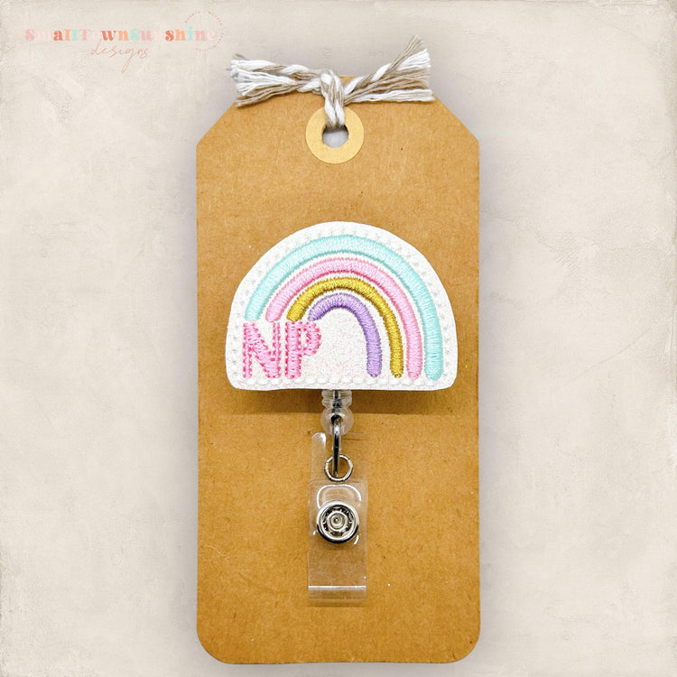 NP Rainbow Badge Topper