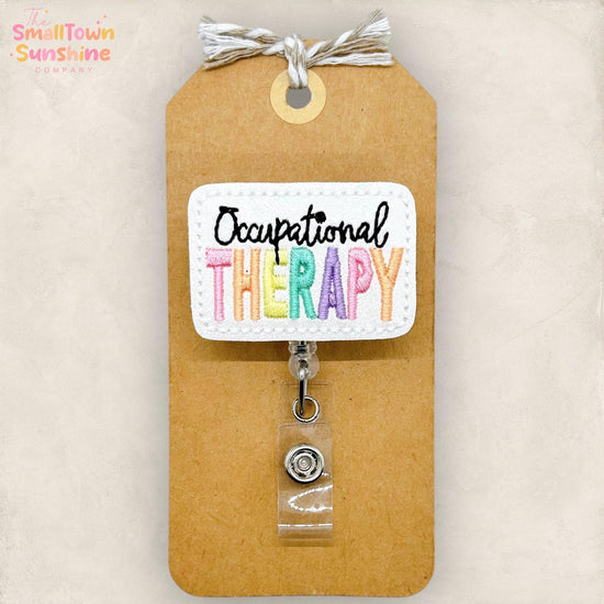 Occupational Therapy Badge Topper
