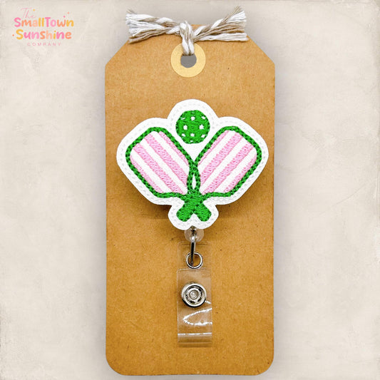 Pickleball Paddles Badge Topper