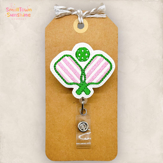 Pickleball Paddles Badge Topper