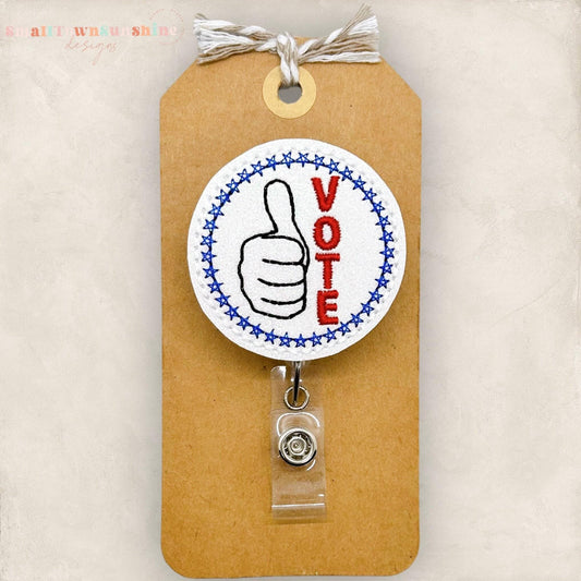 Vote Badge Topper