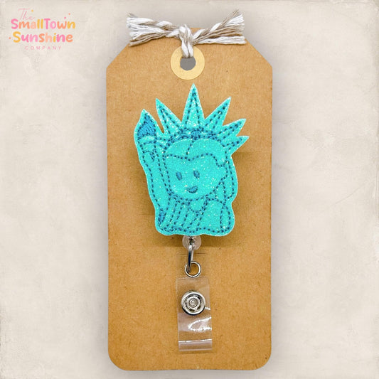 Statue of Liberty Badge Topper