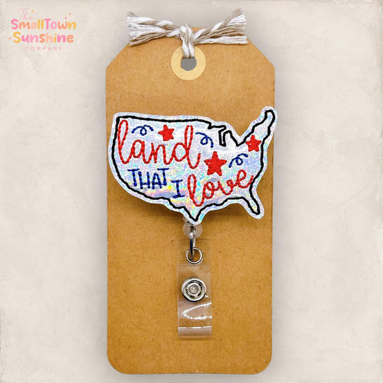 Land That I Love Badge Topper