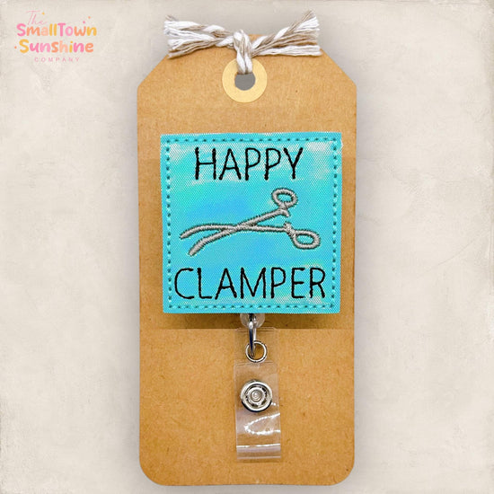 Happy Clamper Badge Topper