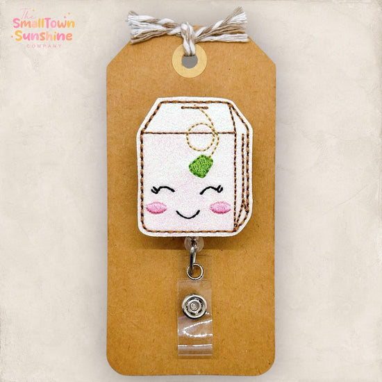 Cute Tea Bag Badge Topper