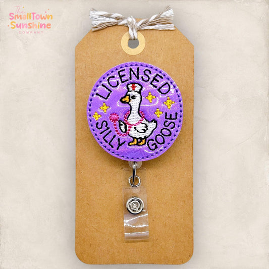 Licensed Silly Goose Badge Topper