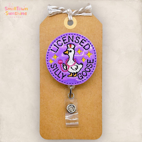 Licensed Silly Goose Badge Topper