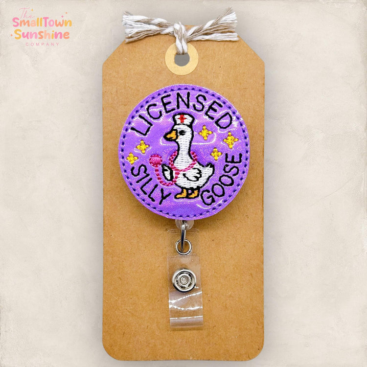 Licensed Silly Goose Badge Topper