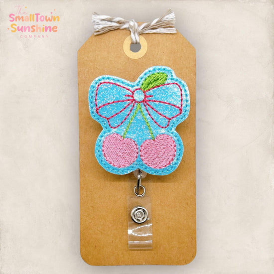Coquette Cherry Badge Topper