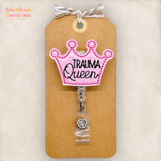 Trauma Queen Badge Topper