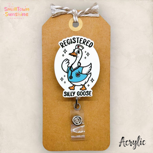 Registered Silly Goose Badge Topper