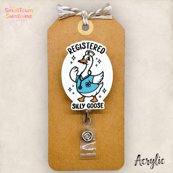 Registered Silly Goose Badge Topper