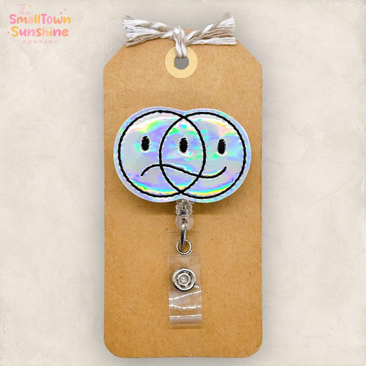 Perspective Faces Badge Topper