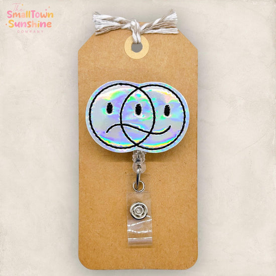 Perspective Faces Badge Topper