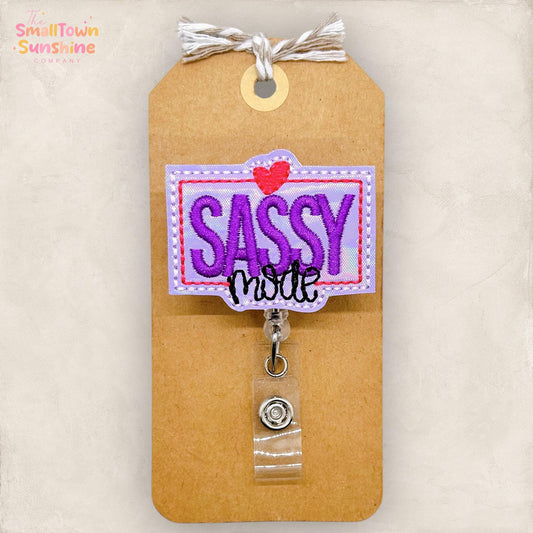 Sassy Mode Badge Topper