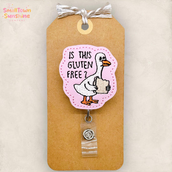 Is This Gluten Free Badge Topper