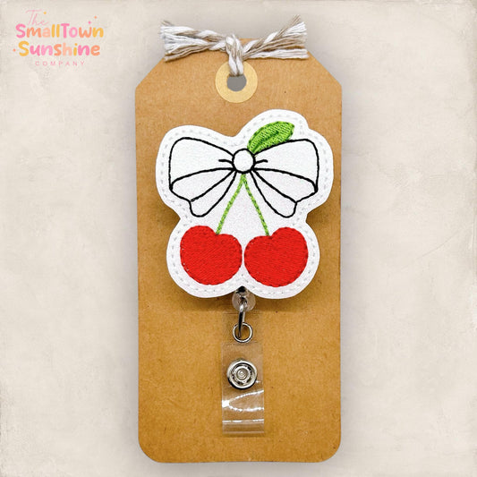 Red Cherry Badge Topper