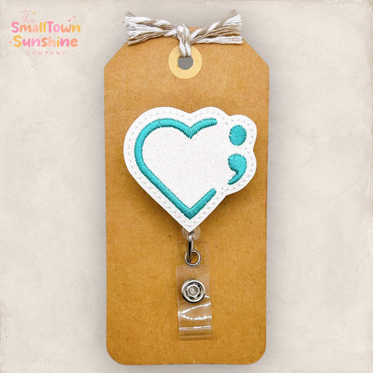 PTSD Suicide Awareness Badge Topper