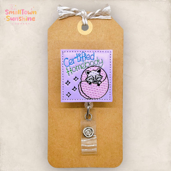 Certified Homebody Badge Topper