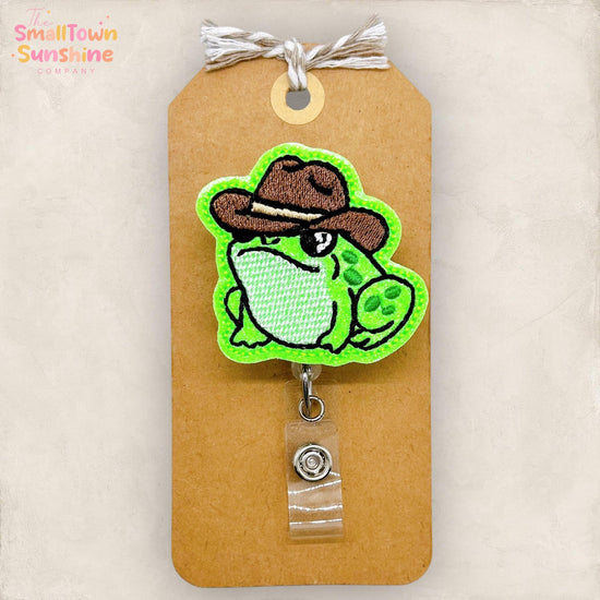 Western Frog Badge Topper