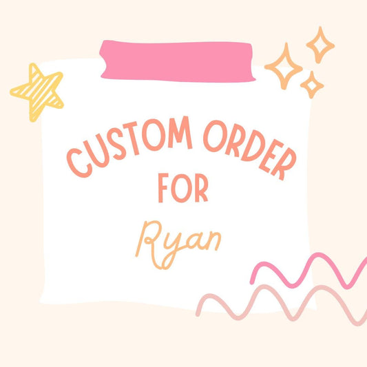 Reserved Custom Order for Ryan - Galaxy design on black matte circle as discussed