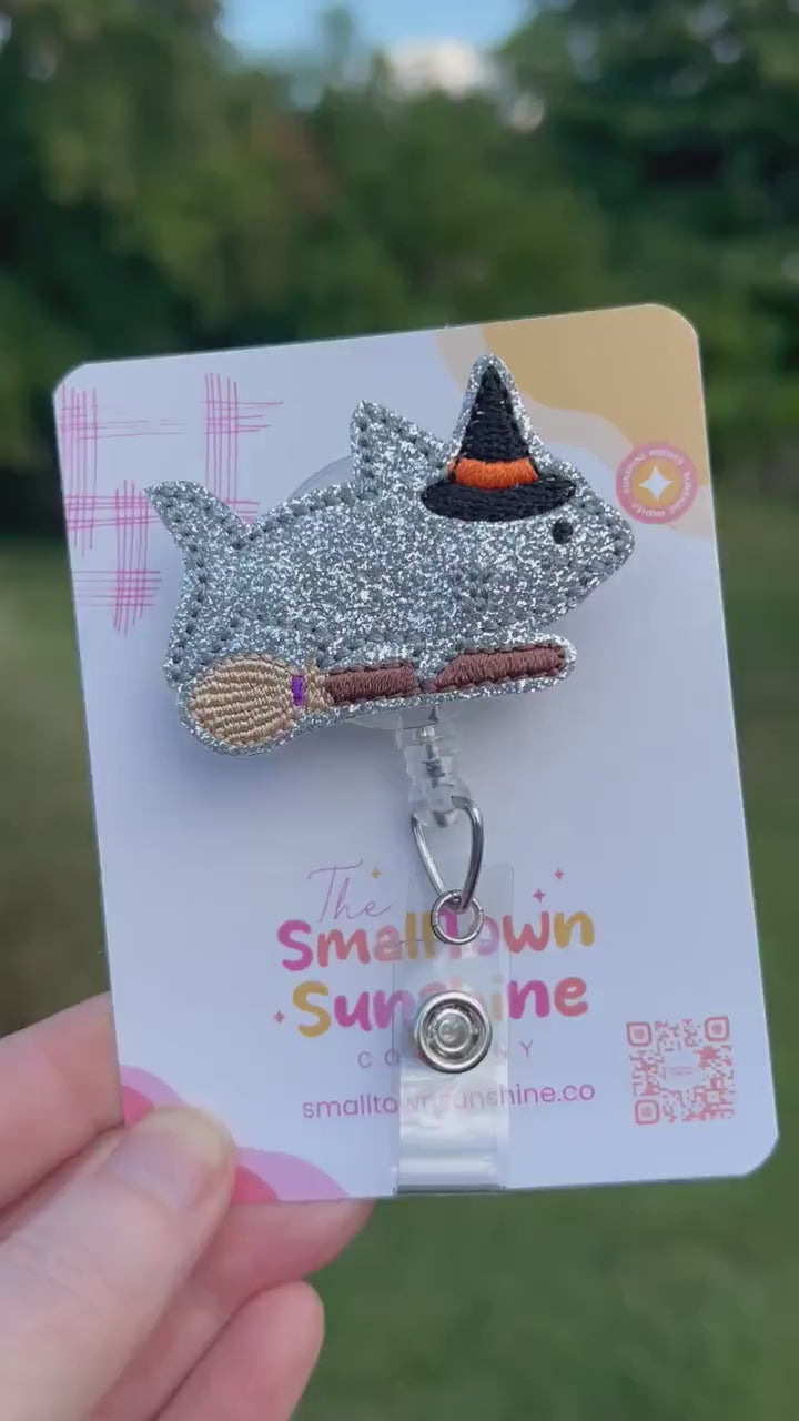 Witch Shark Badge Topper