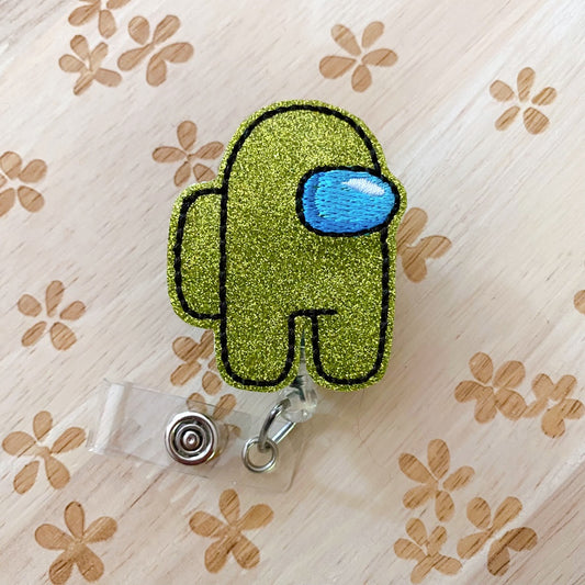 Green Imposter Removable Badge Topper